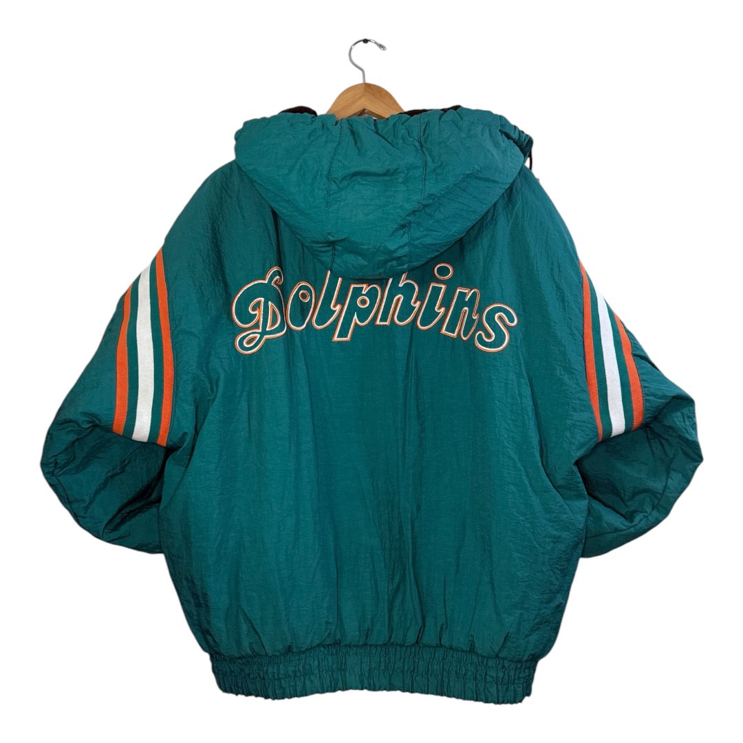 90s Reversible Miami Dolphins Jacket