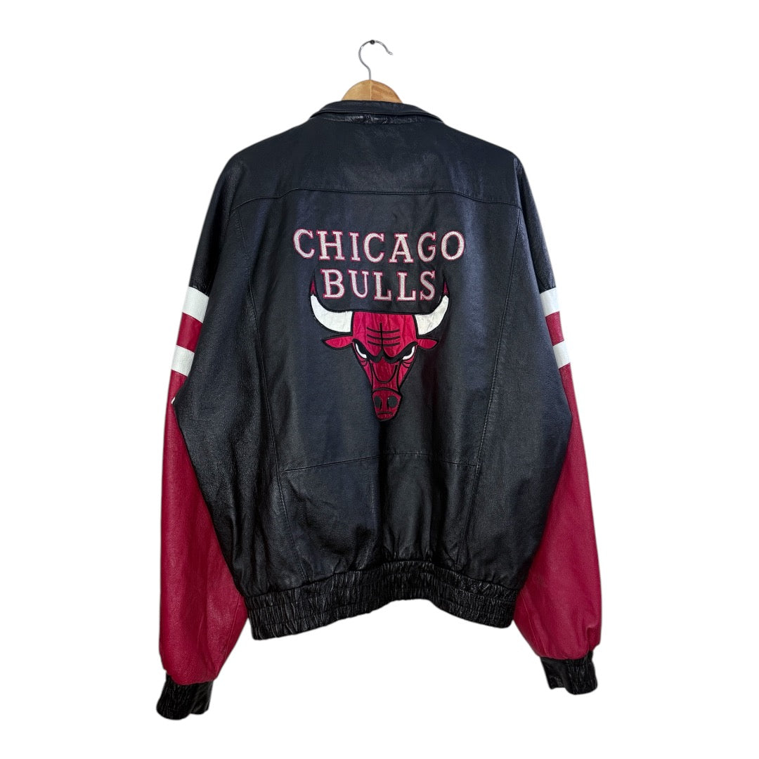 90s Chicago Bulls Leather