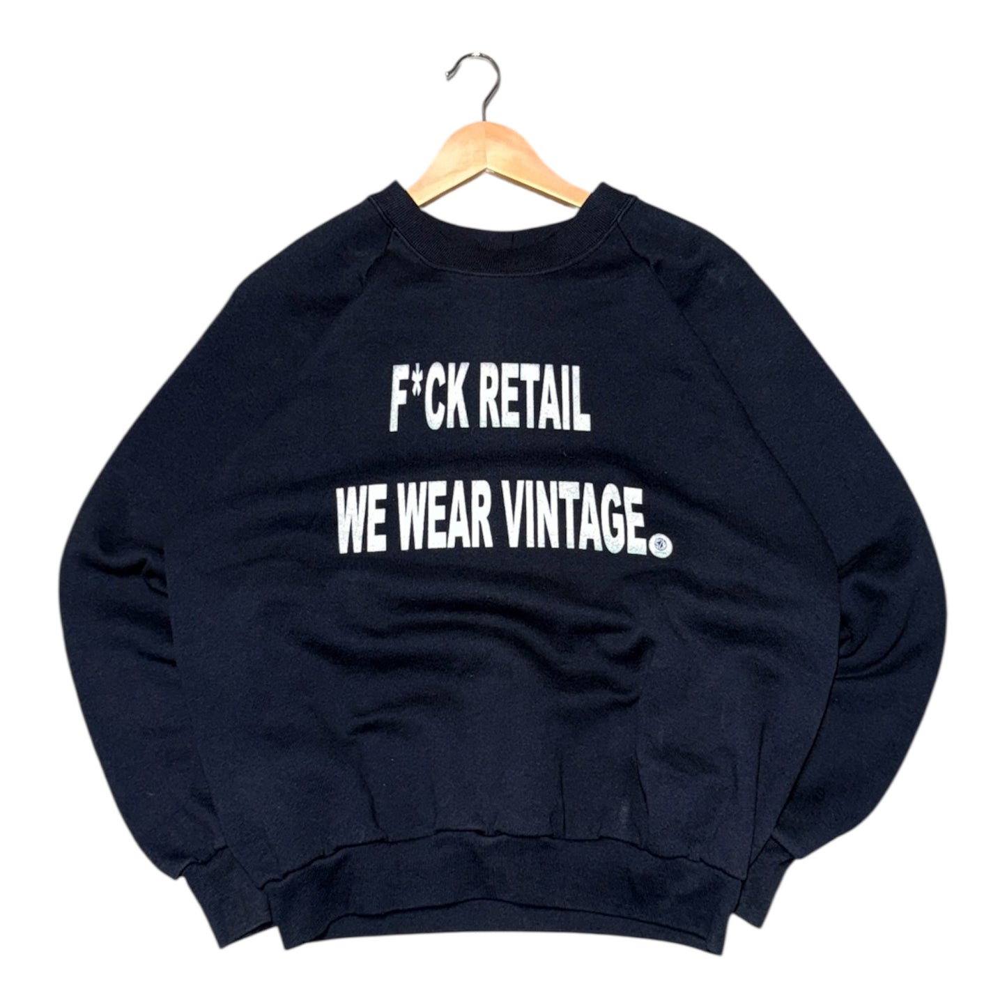 F*CK RETAIL —  90s Fruit of the Loom Crew