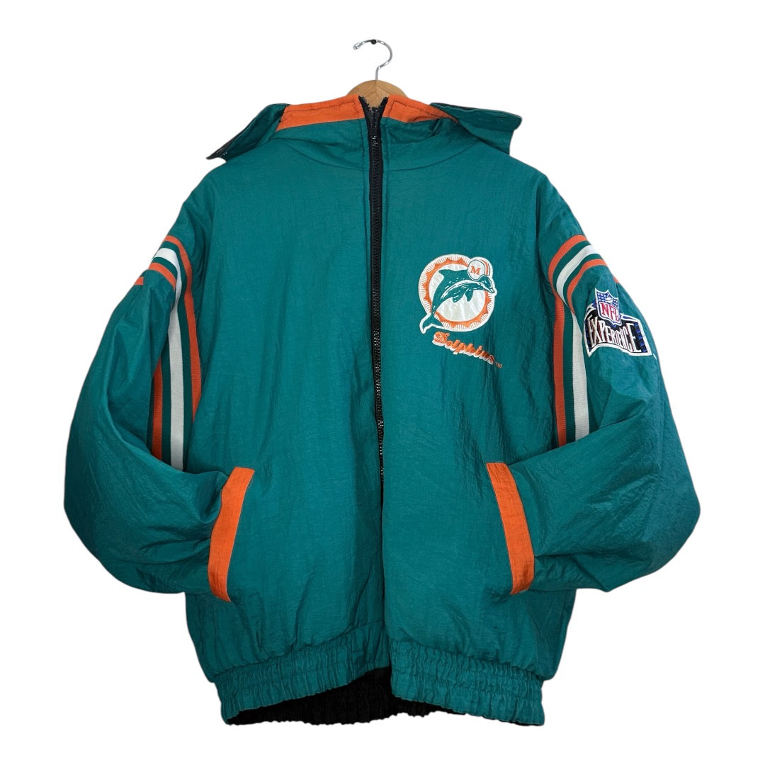 90s Reversible Miami Dolphins Jacket