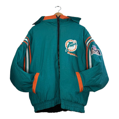 90s Reversible Miami Dolphins Jacket