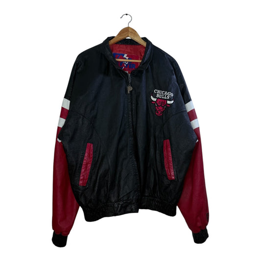 90s Chicago Bulls Leather