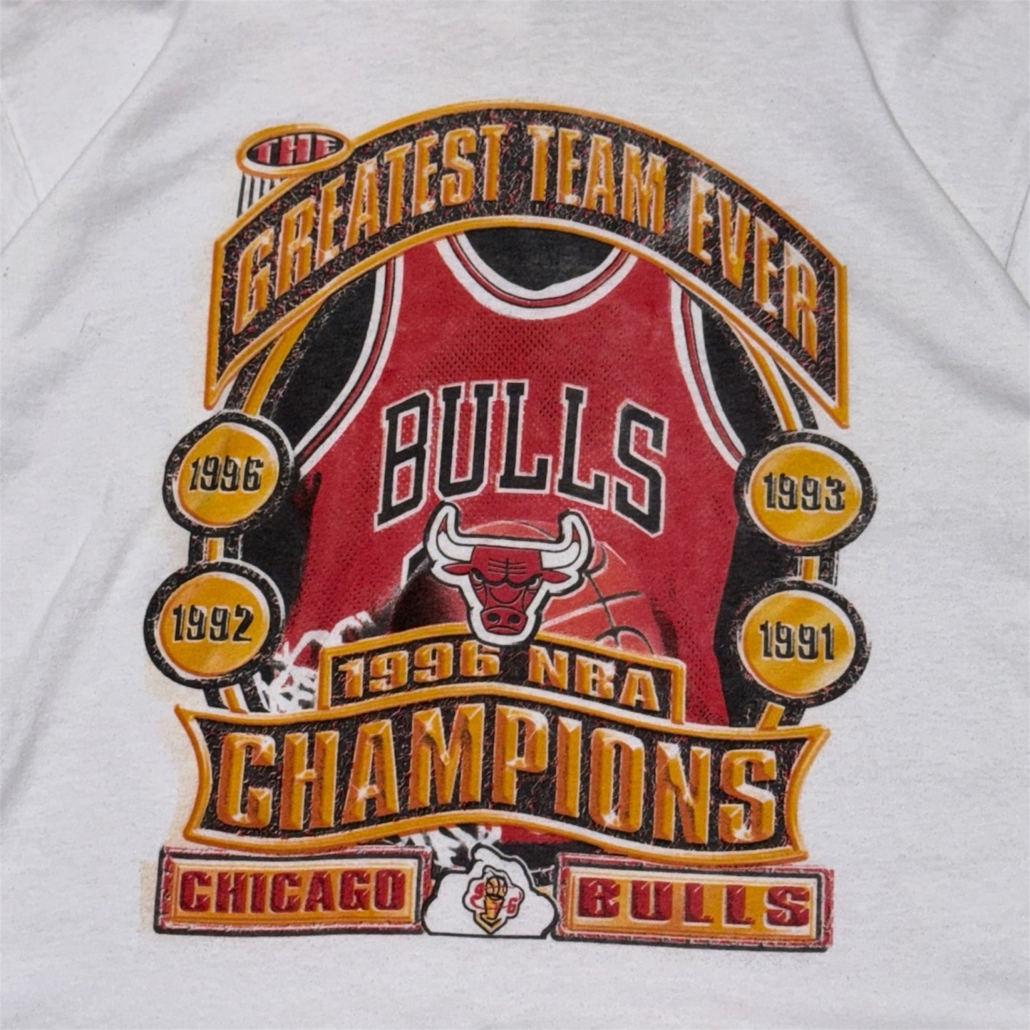 1996 Chicago Bulls Championship Tee